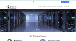 Desktop Screenshot of infotechbusiness.com